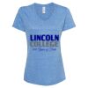 Women's Snow Heather Jersey V-Neck T-Shirt Thumbnail