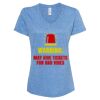 Women's Snow Heather Jersey V-Neck T-Shirt Thumbnail