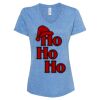 Women's Snow Heather Jersey V-Neck T-Shirt Thumbnail