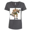 Women’s Cotton V-Neck T-Shirt Thumbnail