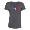 Women’s Cotton V-Neck T-Shirt Thumbnail