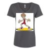 Women’s Cotton V-Neck T-Shirt Thumbnail