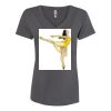 Women’s Cotton V-Neck T-Shirt Thumbnail