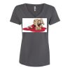 Women’s Cotton V-Neck T-Shirt Thumbnail