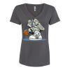 Women’s Cotton V-Neck T-Shirt Thumbnail