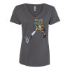 Women’s Cotton V-Neck T-Shirt Thumbnail