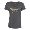 Women’s Cotton V-Neck T-Shirt Thumbnail