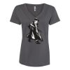 Women’s Cotton V-Neck T-Shirt Thumbnail