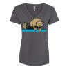 Women’s Cotton V-Neck T-Shirt Thumbnail