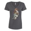 Women’s Cotton V-Neck T-Shirt Thumbnail
