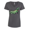 Women’s Cotton V-Neck T-Shirt Thumbnail