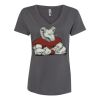 Women’s Cotton V-Neck T-Shirt Thumbnail