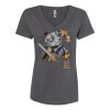 Women’s Cotton V-Neck T-Shirt Thumbnail