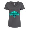 Women’s Cotton V-Neck T-Shirt Thumbnail