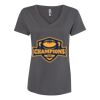 Women’s Cotton V-Neck T-Shirt Thumbnail