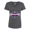 Women’s Cotton V-Neck T-Shirt Thumbnail