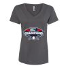 Women’s Cotton V-Neck T-Shirt Thumbnail