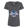 Women’s Cotton V-Neck T-Shirt Thumbnail