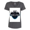Women’s Cotton V-Neck T-Shirt Thumbnail