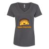 Women’s Cotton V-Neck T-Shirt Thumbnail