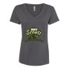 Women’s Cotton V-Neck T-Shirt Thumbnail