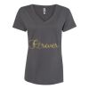 Women’s Cotton V-Neck T-Shirt Thumbnail