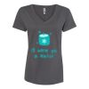 Women’s Cotton V-Neck T-Shirt Thumbnail