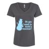 Women’s Cotton V-Neck T-Shirt Thumbnail