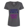 Women’s Cotton V-Neck T-Shirt Thumbnail