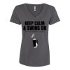 Women’s Cotton V-Neck T-Shirt Thumbnail