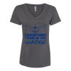 Women’s Cotton V-Neck T-Shirt Thumbnail