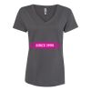 Women’s Cotton V-Neck T-Shirt Thumbnail
