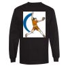 Unisex Heavyweight Cotton Long Sleeve Tee Thumbnail