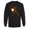 Unisex Heavyweight Cotton Long Sleeve Tee Thumbnail