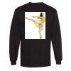 Unisex Heavyweight Cotton Long Sleeve Tee Thumbnail