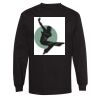 Unisex Heavyweight Cotton Long Sleeve Tee Thumbnail