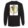 Unisex Heavyweight Cotton Long Sleeve Tee Thumbnail