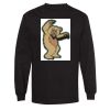 Unisex Heavyweight Cotton Long Sleeve Tee Thumbnail