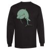 Unisex Heavyweight Cotton Long Sleeve Tee Thumbnail