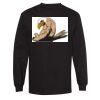 Unisex Heavyweight Cotton Long Sleeve Tee Thumbnail