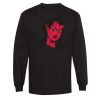 Unisex Heavyweight Cotton Long Sleeve Tee Thumbnail