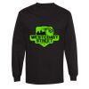 Unisex Heavyweight Cotton Long Sleeve Tee Thumbnail