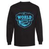 Unisex Heavyweight Cotton Long Sleeve Tee Thumbnail