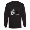 Unisex Heavyweight Cotton Long Sleeve Tee Thumbnail