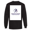 Unisex Heavyweight Cotton Long Sleeve Tee Thumbnail