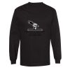 Unisex Heavyweight Cotton Long Sleeve Tee Thumbnail