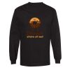 Unisex Heavyweight Cotton Long Sleeve Tee Thumbnail