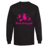 Unisex Heavyweight Cotton Long Sleeve Tee Thumbnail