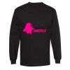 Unisex Heavyweight Cotton Long Sleeve Tee Thumbnail