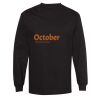 Unisex Heavyweight Cotton Long Sleeve Tee Thumbnail